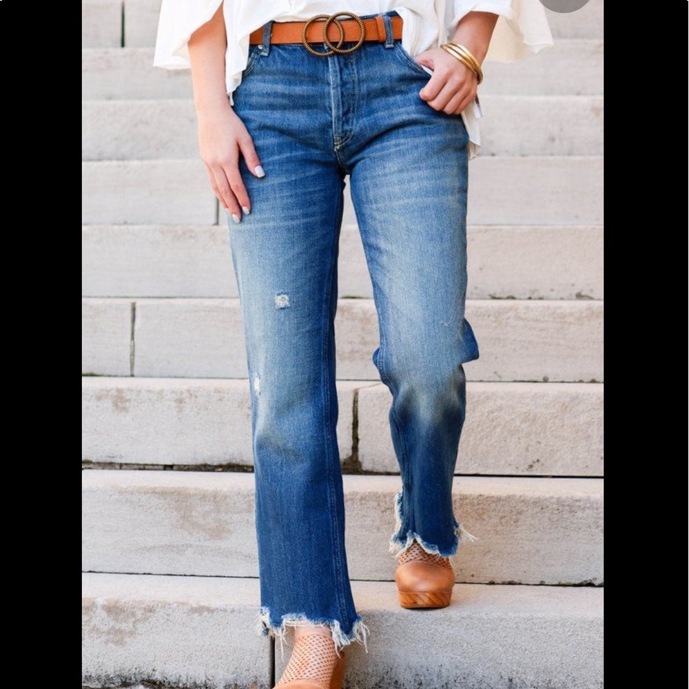 Free People Maggie Straight Jeans